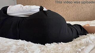 Arab Teen Shows Wet Pussy Without Panties