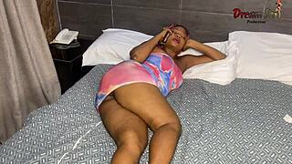 Delivery Guy Makes Her Squirt And Cum With His Monster Cock!