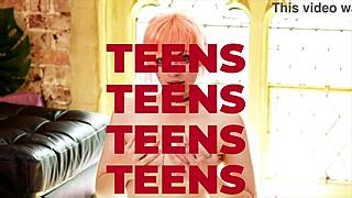 Pov student gives sloppy blowjob in stockings and lingerie