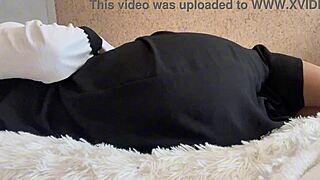 Arab Teen Shows Wet Pussy Without Panties