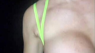 Pov blonde raver slut takes you to rooftop to suck and get creampie