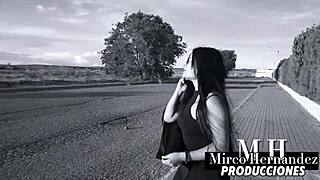 Sofia Mayers Enjoys Sweet Private Encounter on the Shore with Colombian Partner