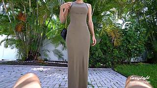 Step mom boldly helps step son cum quickly with intense masturbation