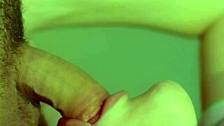 I Lick His Balls Until He Cums In My Mouth - Amateur Close-Up Cumshot