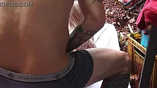 Blonde prostitute gets her ass fucked by sex toy