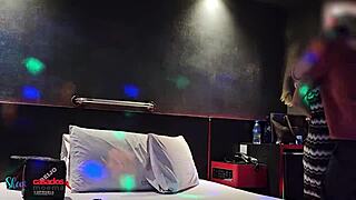 in a steamy encounter, sra moema offered her ass to the cuckold until he exploded in her mouth.