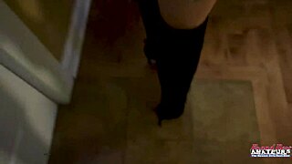 Busty brunette Kylie deepthroats big cock then rides it cowgirl style with facial cumshot