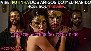 Virei Putinha Dos Amigos Do Meu Marido - Contos Reais - Imagens E Voz Gerados Sinteticamente