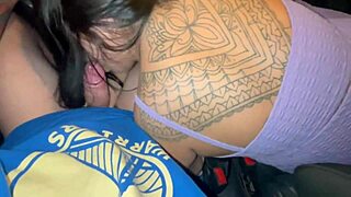 she says, 'i got a ticket for blowjob while driving'