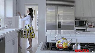 Mylfex - next door milf tries a refreshing evening with young 18+ dicks