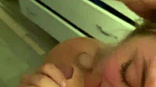 me cumming in girlfriend's mouth and on her face