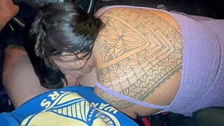 she says, 'i got a ticket for blowjob while driving'