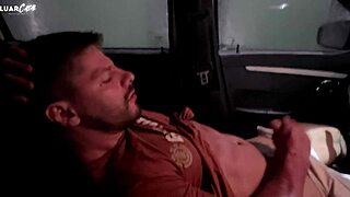 blonde couple, why stop for sex in car?