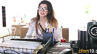 Clothed Latina, ready for a spunk soak?