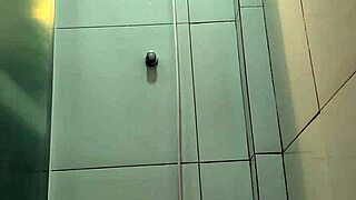 Brazilian BBW Showers Seductively for Follower