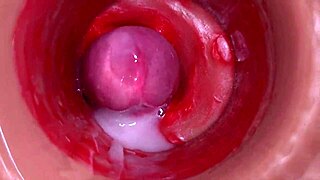 i feel monster cock creampie fucking my vagina cervix in close up POV