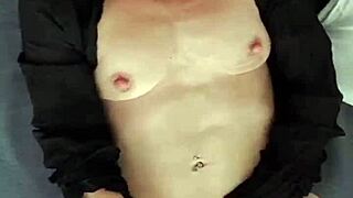 Hot belgian wife cant wait for husband to come home with fingering ass dildo european masturbation boobs tits sucking