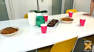 Blonde Licks Pussy In Foursome!