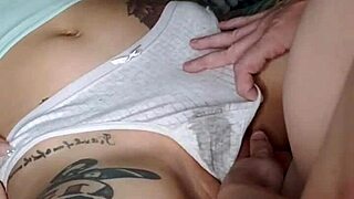 half brother rubs pussy then fucks rachell miranda outdoors