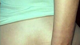 Girl Doing Anal Training On Christmas