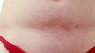 playing around in panties and thong on webcam