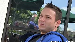 Emotional moment as legal teens are caught having sloppy sex and orgasms