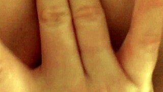 Tattooed shemale tugs her dick with emotion