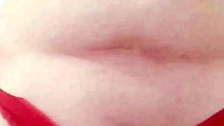 playing around in panties and thong on webcam