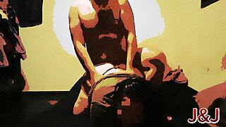 chubby latina friend enjoys licking in dorm