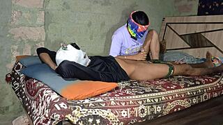 Sexy BBW Indian Desi Step Sister Ass in Bathroom Bus Dorm