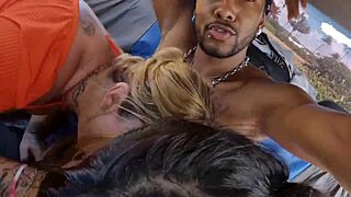 Emotional Leak: Watch What This Group of Friends Does in Public, Feeling the Thrill