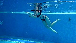 Sheril blossom enjoys hot russian underwater adventure