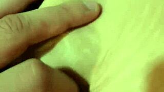 intriguing deep navel exploration on beautiful body