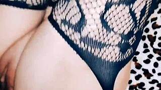 Isn't my wife hot in fishnets?