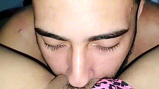 Brunette milf Greluda with big tits and clit loves pussy sucking and assfucking.