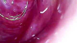 Camera captures my juicy pussy with dildo until i cum.