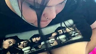 Tits Out Pov Blowjob