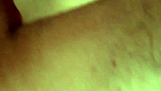 My milf gives wet blowjobs with shaved pussy