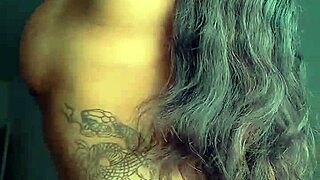 Tattooed Ebony Prostitute Performs Oral and Anal Sex