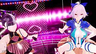 beautiful double wife in a story