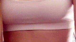 Russian Student Surrenders Her Big Ass and Tits to Power Engineer in Bedroom