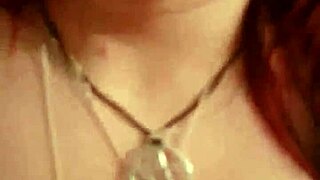 Kandy Kane's big tits blowjob for me