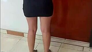 Petite Latina Bounces on Big Black Cock with Blowjob