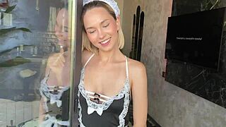 Russian Asian Introduces Tiny Ass to Big Cock