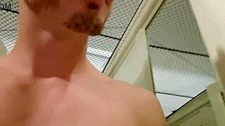 Fucking in Budapest public pool with monster cock