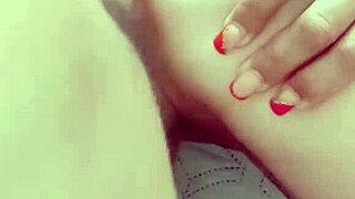 Intense erotic milf wife in lingerie close up pov