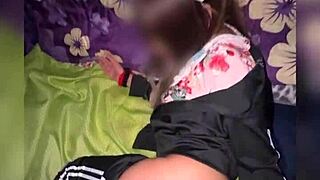 My shy step sister can't stop after tasting my dick...