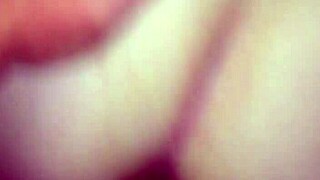 Blonde gets pussy drilled doggystyle