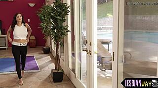 Yoga Loving Lesbians Flex for Oral Pleasure