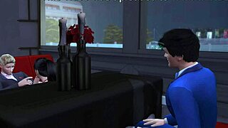 this cuckold episode features girlfriend on desk with friend